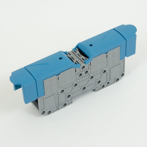 1030062 | Силовой клеммник на DIN-рейку 95 мм², болт M8, синий, Onka