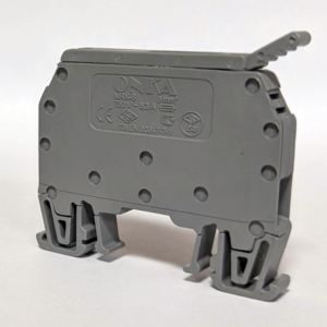 1010267 | MRK 6 S | Клеммник с держ. предохр. (5x20, 5x25) на DIN-рейку, 6 мм.кв. (зеленый ), 1351, Onka