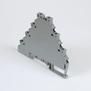 1010412 | MRK 2,5-3+1PE | Клеммник 3-х ярусный + 1 с заземлением. 2,5мм.кв. (серый), Onka