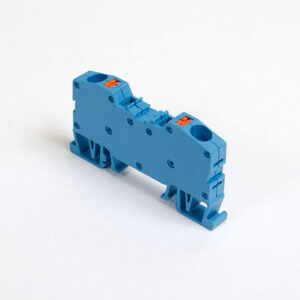 1020034 | OPK 6 | Клеммник пружинный быстрозажимной (Push in), 6мм.кв. (синий), 1525, Onka