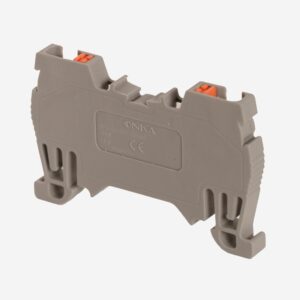 1020814 | OPK 2,5S | Клеммник пружинный быстрозажимной (Push in), 2,5мм.кв. (серый) , Onka