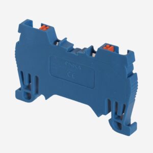 1020817 | OPK 2,5S | Клеммник пружинный быстрозажимной (Push in), 2,5мм.кв. (синий), Onka