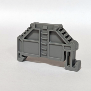 1060002 | PKD 4 | Упор на DIN-рейку MR 35, безвинтовой, (серый), 1202, Onka