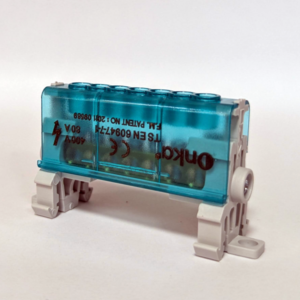 1080011 | ОДНОПОЛЮСНЫЕ РАСПРЕДЕЛИТЕЛЬНЫЕ БЛОКИ 6,5 x 9 мм 2- С КРЫШКОЙ