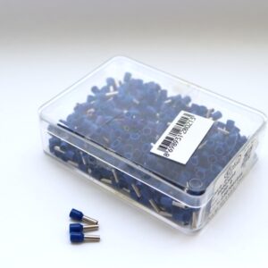 80003850 | 2,5-8,0 | ТРУБЧАТЫЕ НАКОНЕЧНИКИ С ИЗОЛЯЦИЕЙ DIN НОРМА  | Синие