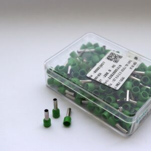 80003857 | 6,0-12,0 | ТРУБЧАТЫЕ НАКОНЕЧНИКИ С ИЗОЛЯЦИЕЙ DIN НОРМА | Зеленые