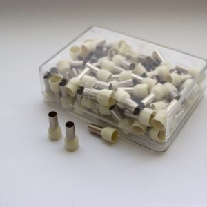 80003861 | 16-12,0 | ТРУБЧАТЫЕ НАКОНЕЧНИКИ С ИЗОЛЯЦИЕЙ DIN НОРМА | Белые