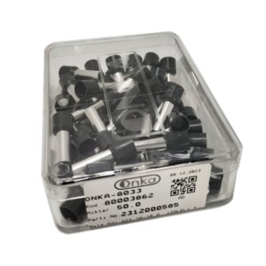 80003862 | 16-18,0 | ТРУБЧАТЫЕ НАКОНЕЧНИКИ С ИЗОЛЯЦИЕЙ DIN НОРМА | Черные