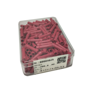 80004025 | 1V  0,5-1,5 mm ГИЛЬЗА ПОЛНОСТЬЮ ИЗОЛИРОВАННАЯ |Розовые