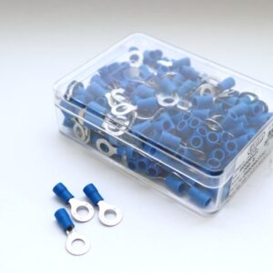 80008522 | 1,5-2,5 mm² 6V | КОЛЬЦЕВЫЕ НАКОНЕЧНИКИ С ИЗОЛЯЦИЕЙ | Синие