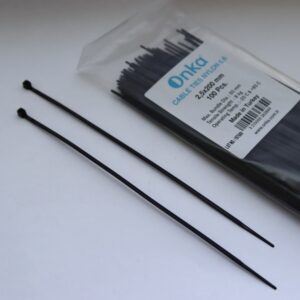 80010329 |КАБЕЛЬНЫЕ СТЯЖКИ 2,5х200 мм | Черные